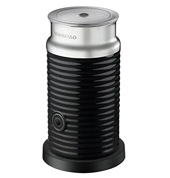 Nespresso Coffee Maker Bundle Aeroccino BK & Vertuo, With Milk, Black