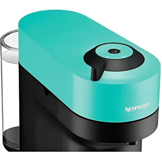 Nespresso Coffee Maker Vertuo Machine POP GCV2, 06Lit, Four Cup Size, Aqua Mint