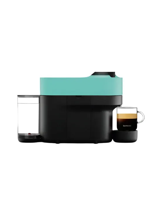 Nespresso Coffee Maker Vertuo Machine POP GCV2, 06Lit, Four Cup Size, Aqua Mint