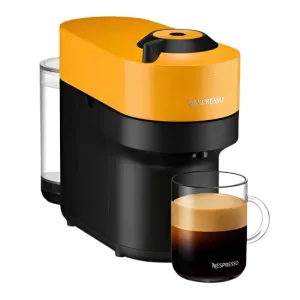 Nespresso Coffee Maker Vertuo Machine POP GCV2, 06Lit, Four Cup Size, Mango Yellow