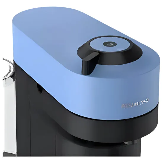 Nespresso Coffee Maker Vertuo Machine POP GCV2, 0.6Lit, Four Cup Sizes, Pacific Blue