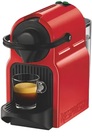 Nespresso Inissia  Coffee Maker C40, Non-Milk, Red