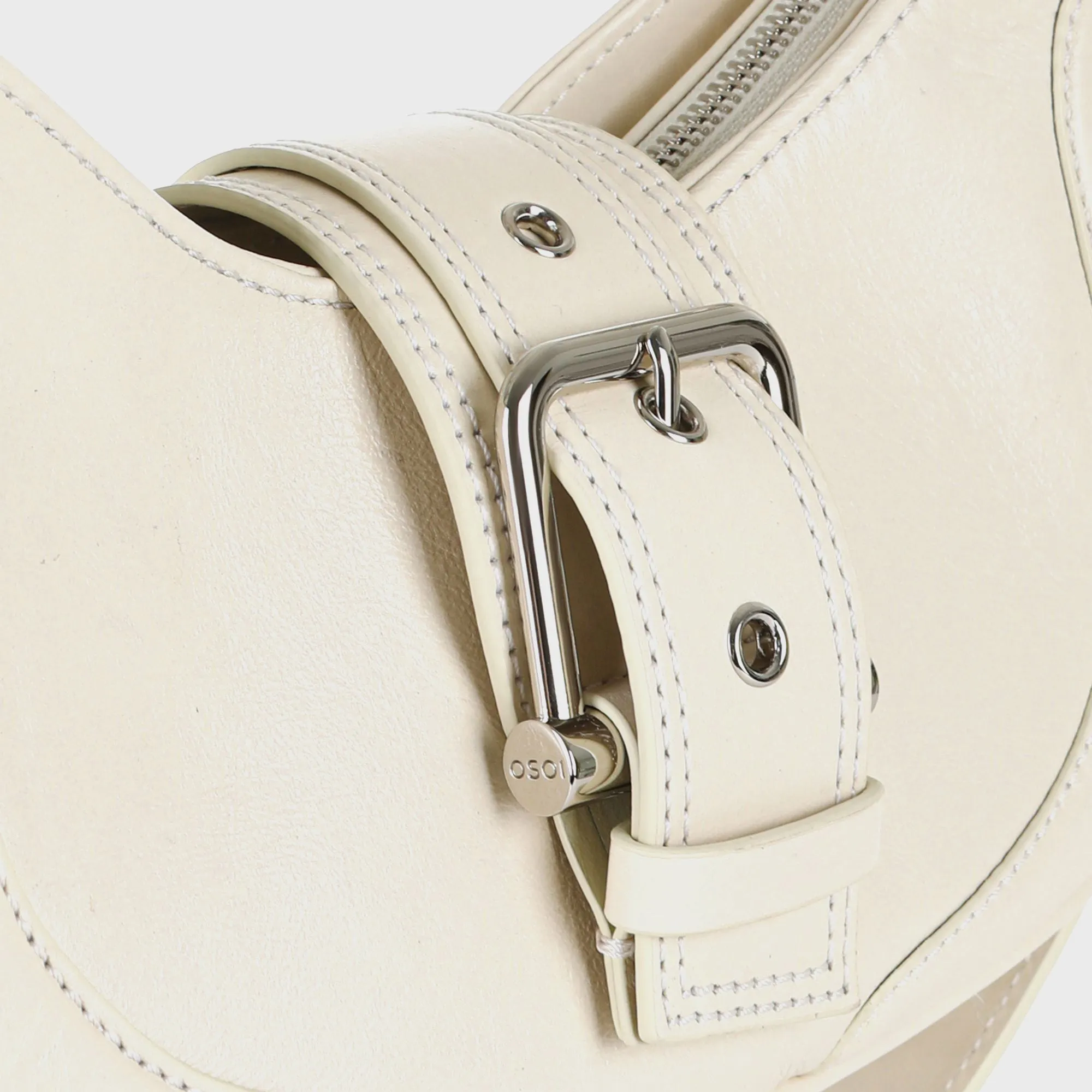 Osoi Hobo Brocle Bag - Stone Cream