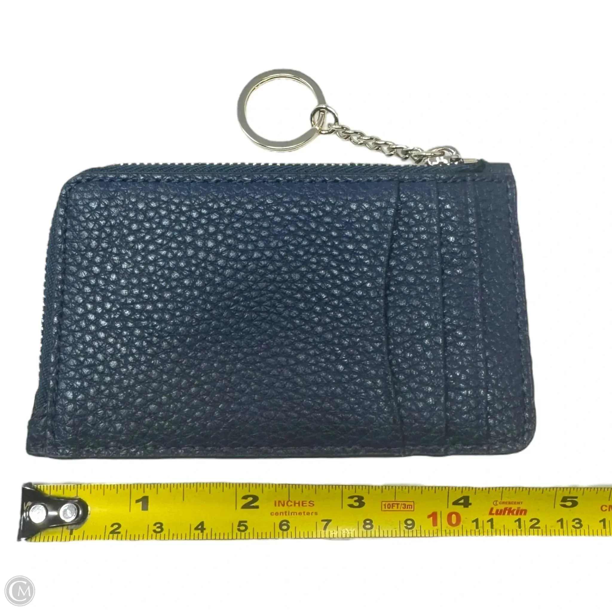 Poppy Bow Cardholder Wallet Key Chain Designer By Kate Spade, Size: Small