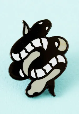 Punky Pins - Twin Snakes - Pin