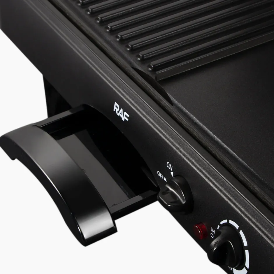 Raf Electric Baking Pan, 1600Watts, Knob Control Non Stick