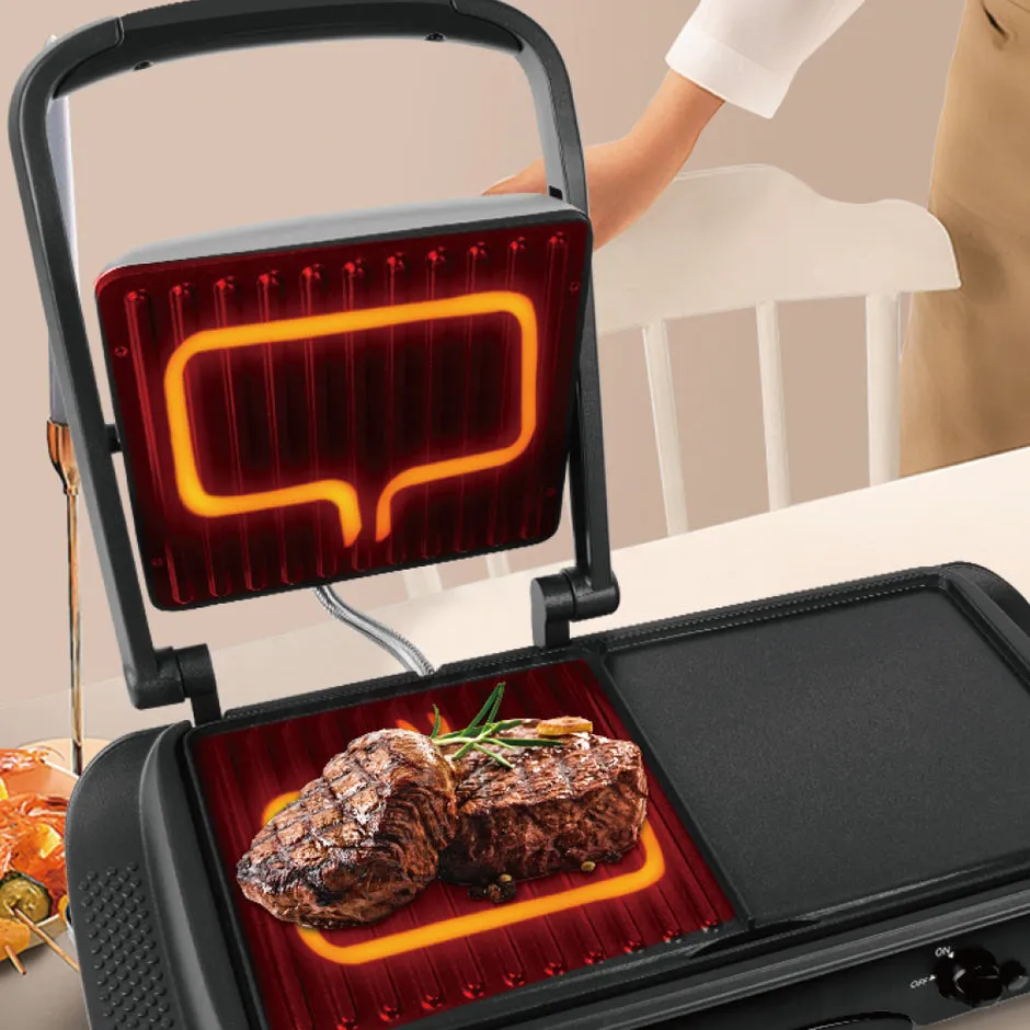 Raf Electric Baking Pan, 1600Watts, Knob Control Non Stick