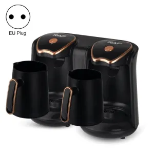 RAF Turkish Coffee Maker Double, 600Watts, Black Gold