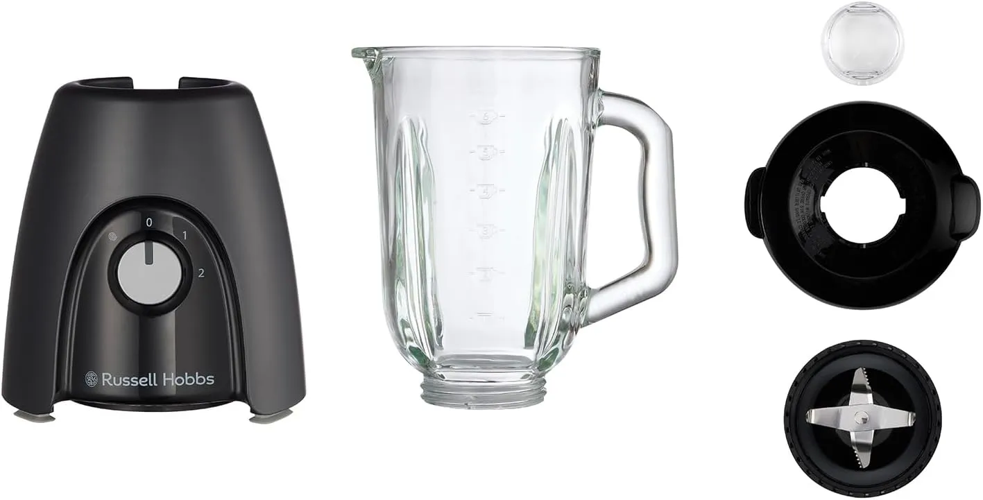 Russell Hobbs Jug Blender, 1.5Lit, 850Watts, Matte Charcoal