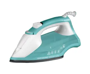 Russell Hobbs Steam Iron Light & Easy, 2200Watts, Green