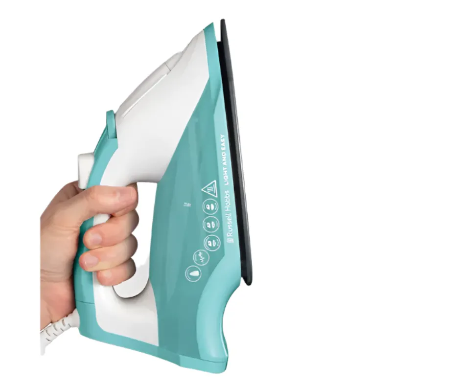 Russell Hobbs Steam Iron Light & Easy, 2200Watts, Green
