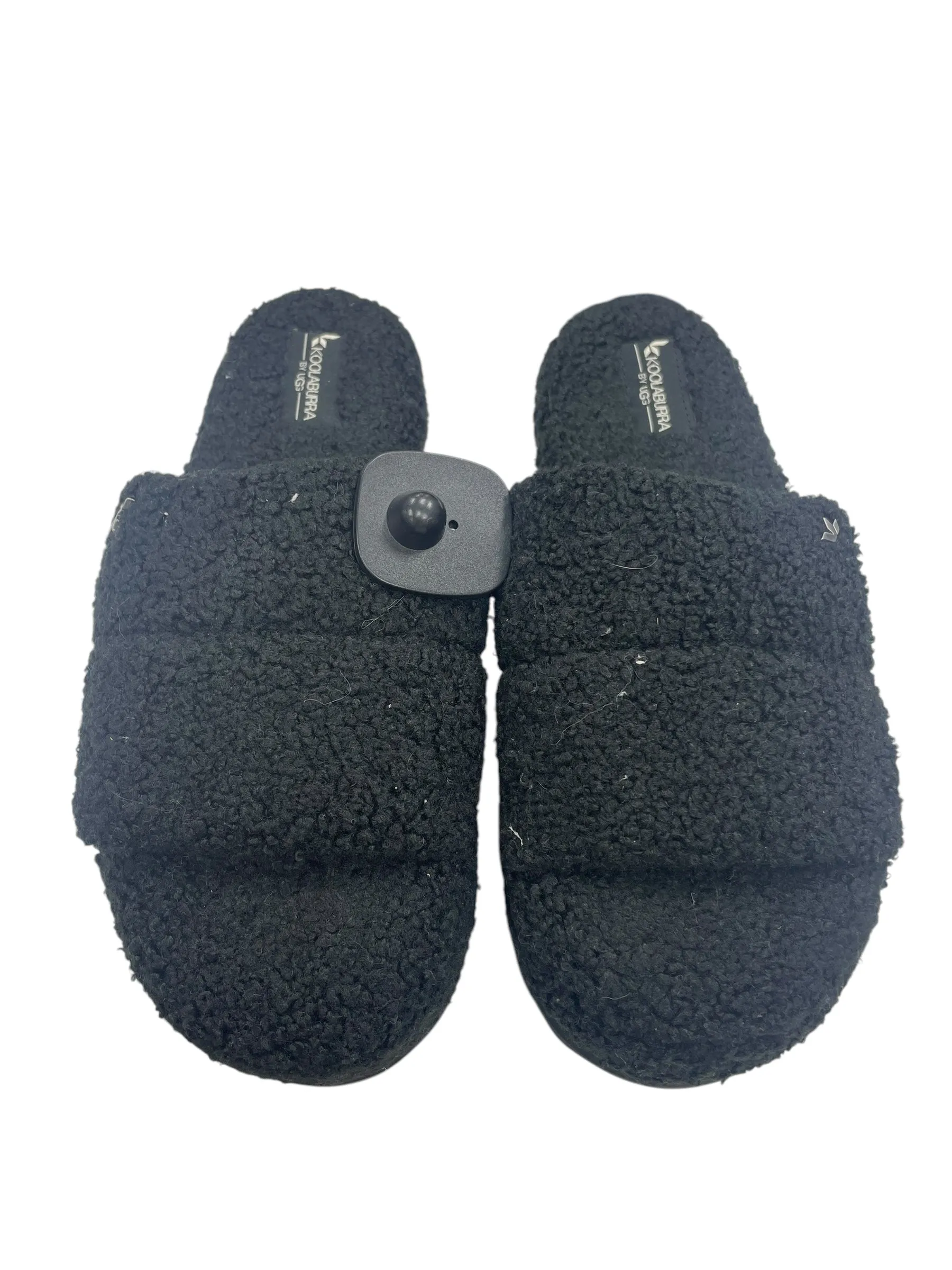 Sandals Flats By Ugg In Black, Size: 10
