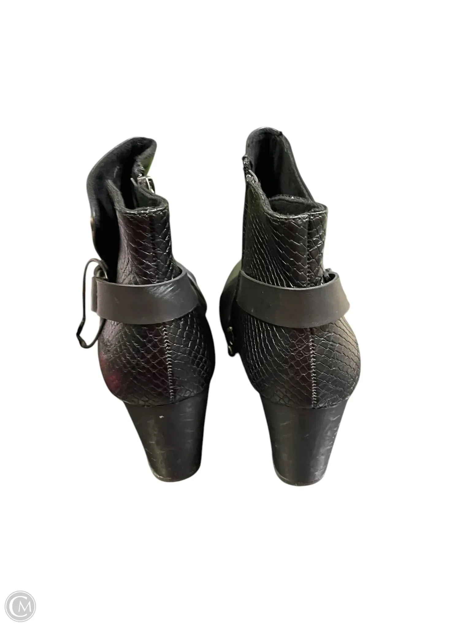 Shoes Heels Wedge By Blowfish In Black, Size: 10