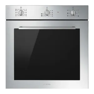 Smeg Built-In Oven, 60Cm, Full Electric / Fan, Stainless Steel