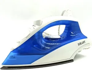 Sokany Steam Iron Dry Ironing Spray Function