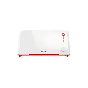 Solac Toaster One Out Pot, 800Watts, White