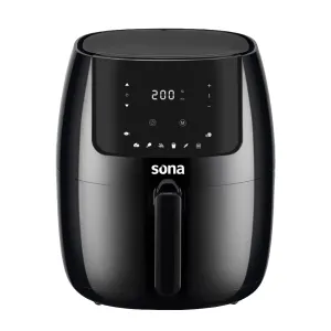 Sona Air Fryer, 7Lit, Black