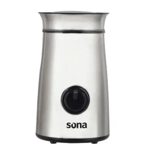 Sona Coffee Grinder, 50Gr, 150Watts, Stainless Steel