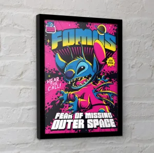 Stitch (Stitch Comic 1) Collector Print (Framed)
