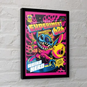 Stitch (Stitch Comic 4) Collector Print (Framed)