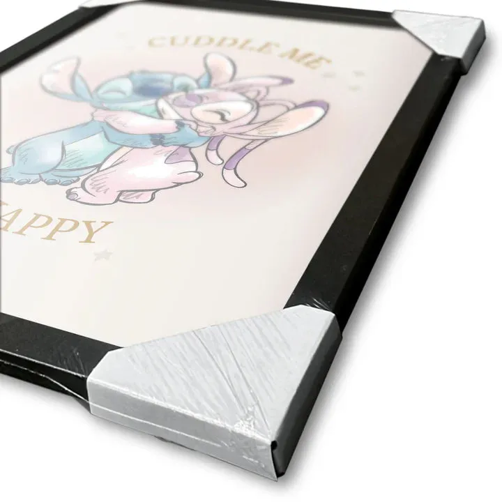 Stitch (Stitch Cuddle Me) Collector Print (Framed)