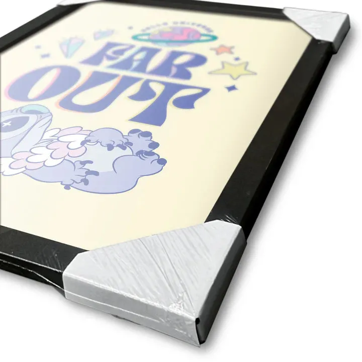 Stitch (Stitch Far Out) Collector Print (Framed)