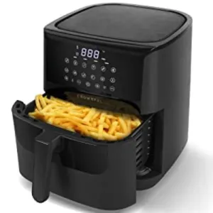 Stork Air Fryer Digital, 7Lit, 1800Watts, Black