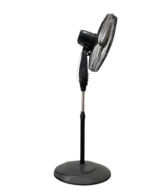 Stork Stand Fan20 Inch 3 Speeds 70 W 5 Blades With Remote Control Black 
