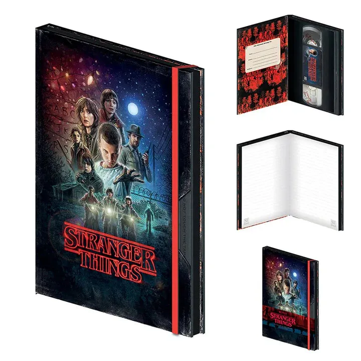 Stranger Things 4 (Vecna) A5 3D Notebook