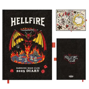 Stranger Things (Hellfire Club) 2025 A5 Diary DTP
