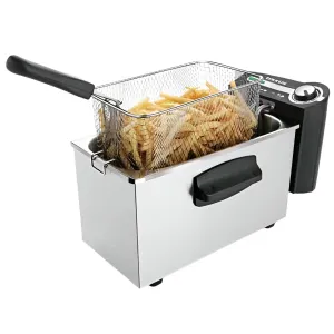 Taurus Deep Air Fryer Control Wheel, 4Lit, 2200Watts, Stainless Steel