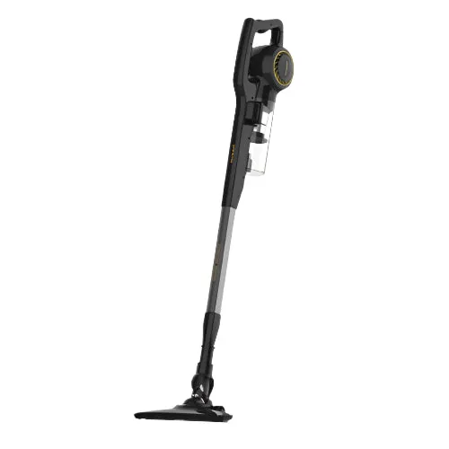 Taurus Upright Vacuum Cleaner, 0.5Lit, Long-Lasting Lithium Battery, Black