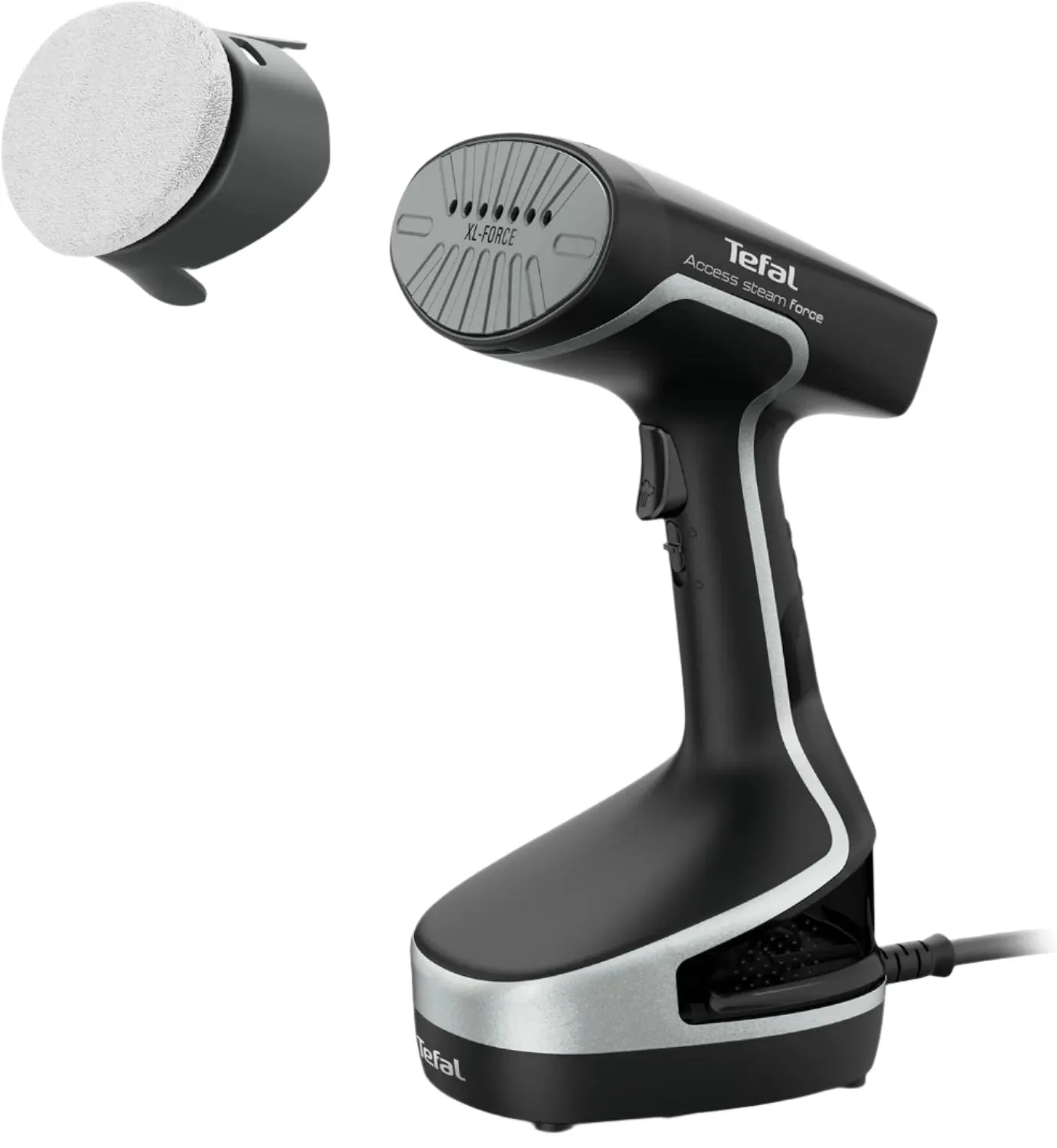 Tefal Garment Steamer Handheld 2 in 1, 190Ml, 2000Watts, Black