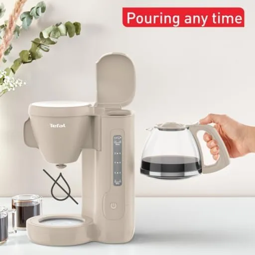Tefal Morning Coffee Maker, 1.25Lit, Avuet