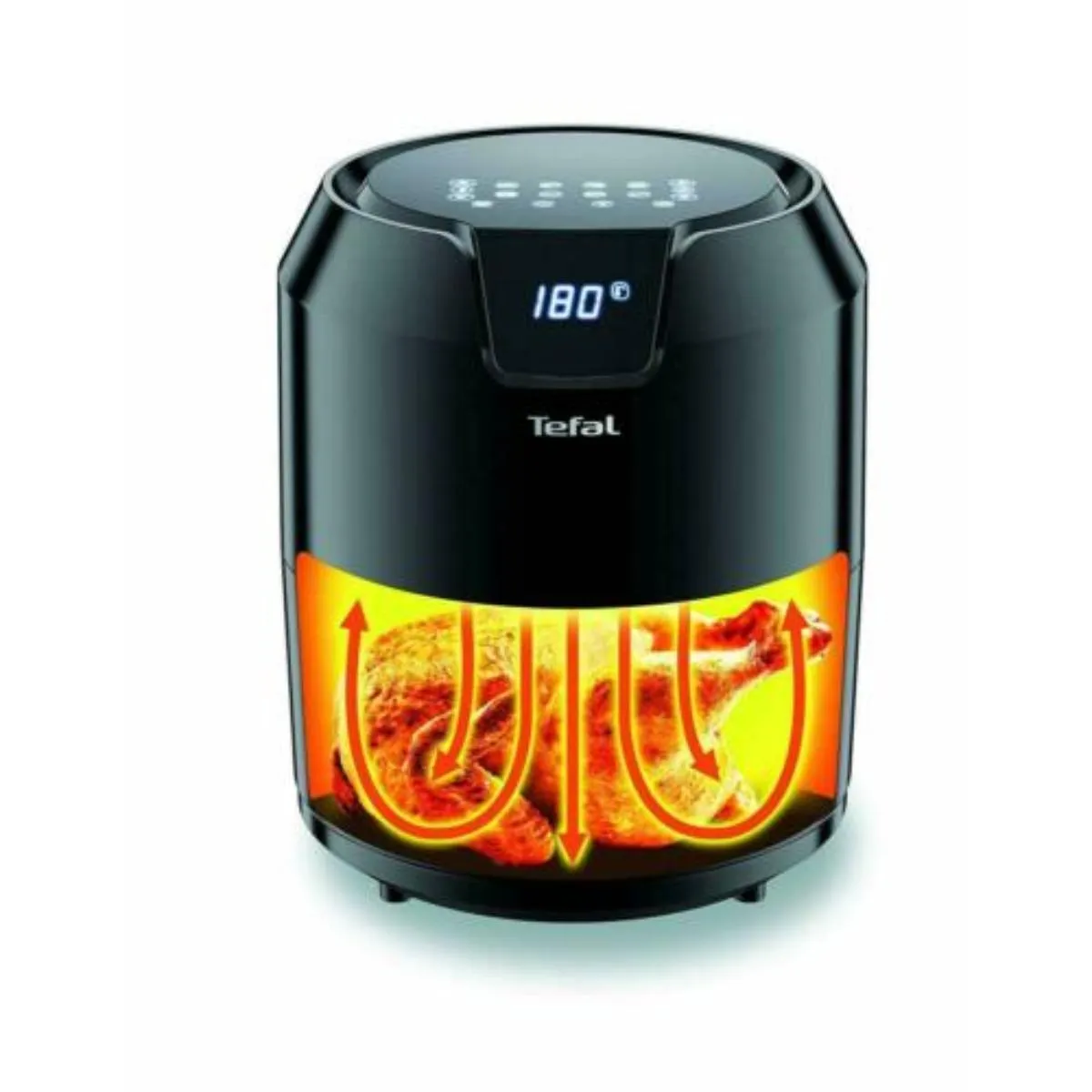 Tefal Oil Less Fryer Easy Fry Xl 1.2Kg Digtal Black