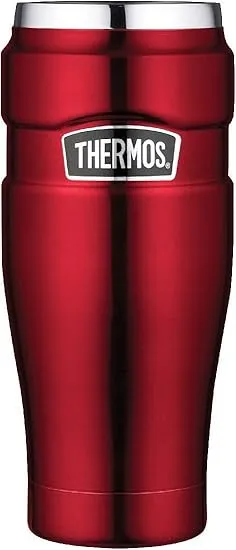 Thermos Vacuum Insulated Travel, 470Ml, Red