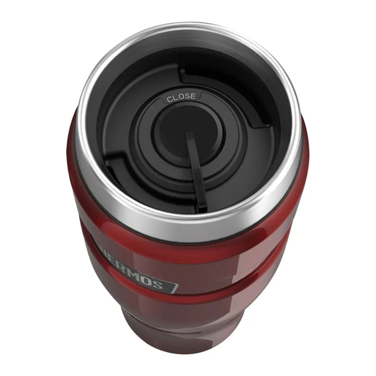 Thermos Vacuum Insulated Travel, 470Ml, Red