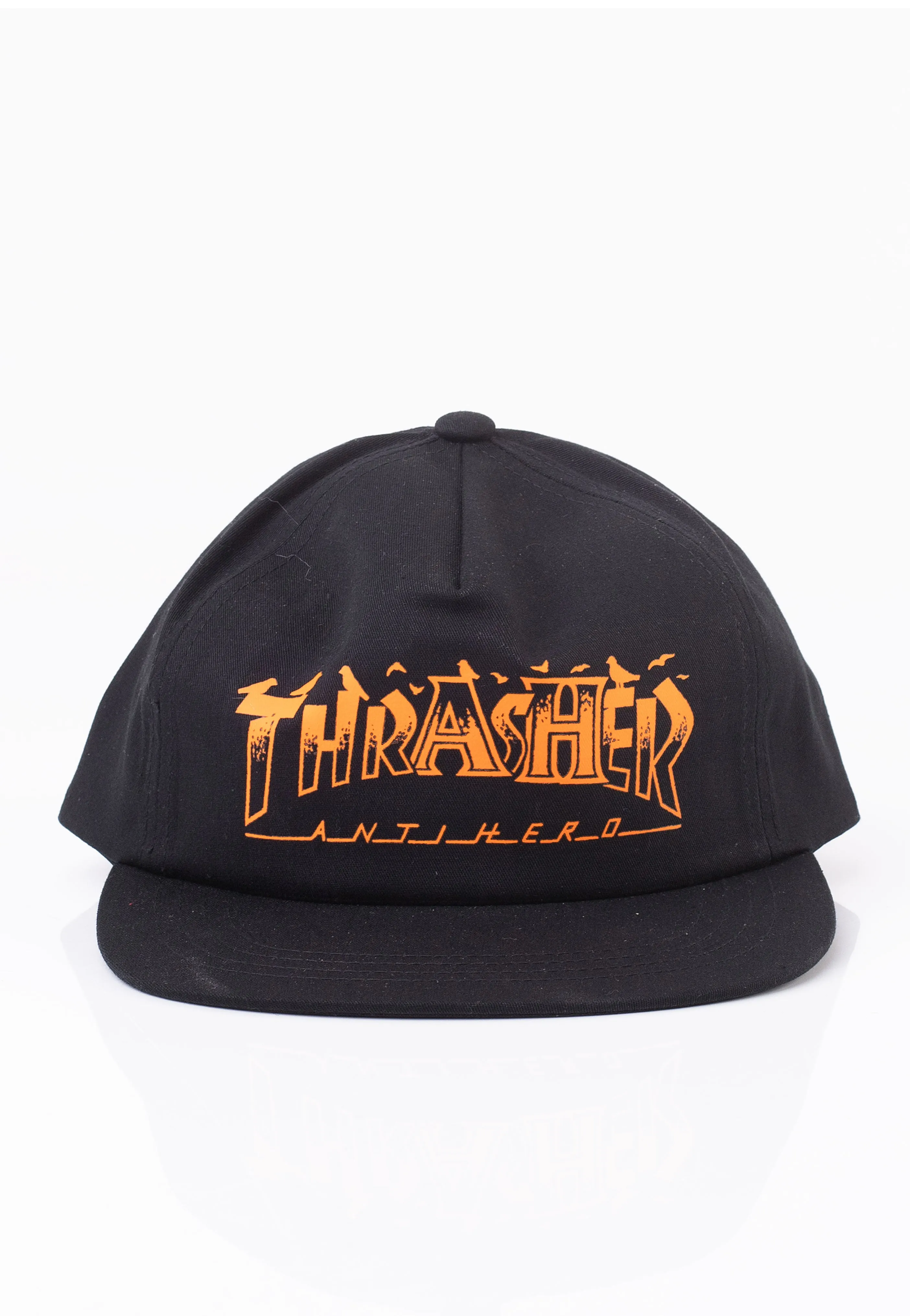 Thrasher x Antihero - Pigeon Mag Black - Cap
