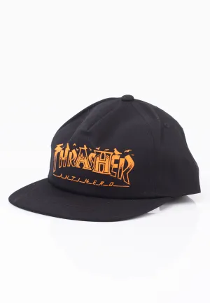 Thrasher x Antihero - Pigeon Mag Black - Cap