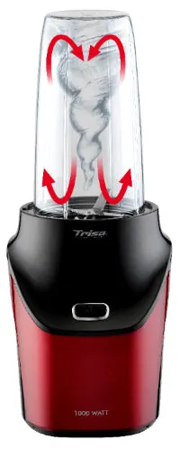 Trisa Blender Energy Boost, 1000Watts, Red