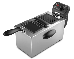 Trisa Deep Fryer Crispy Fry, 2000Watts, Stainless Steel