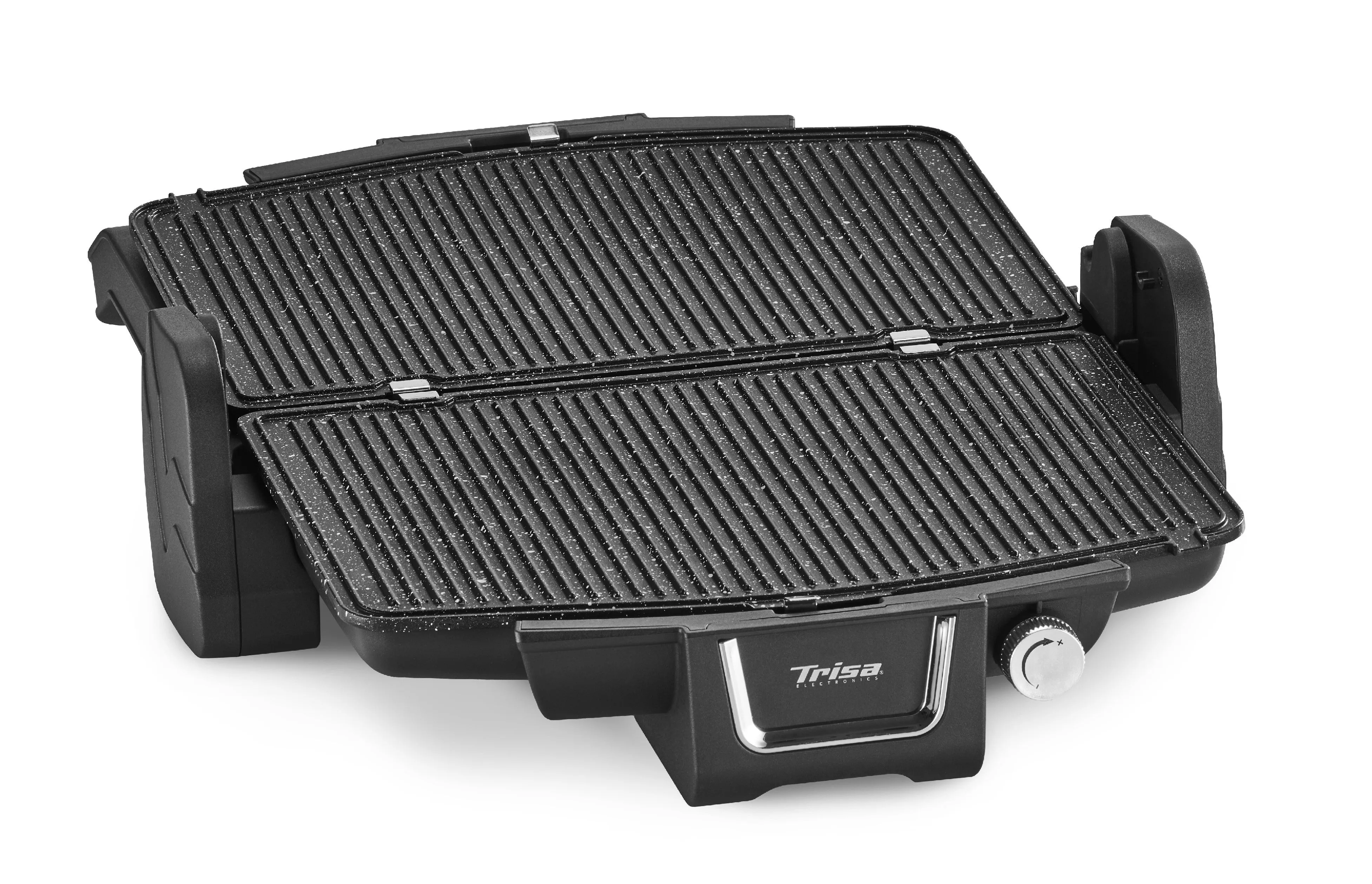 Trisa Double Plate Grill, 1800Watts, Black