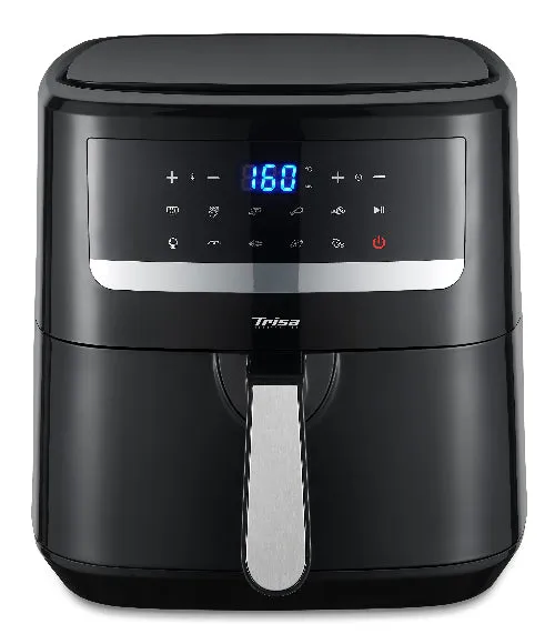 Trisa Hot Air Fryer Crunchy, 7.5Lit, Black