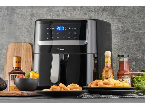 Trisa Hot Air Fryer Crunchy, 7.5Lit, Black
