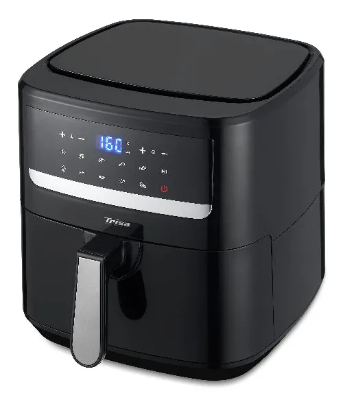 Trisa Hot Air Fryer Crunchy, 7.5Lit, Black