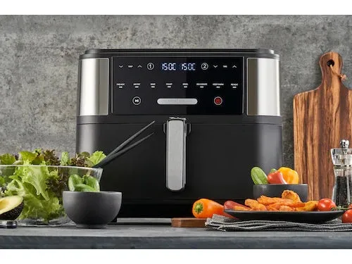 Trisa Hot Air Fryer Crunchy Fry Pro, 10Lit, Black