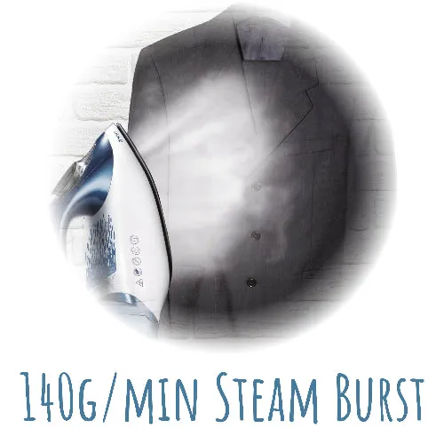 Trisa Steam Station Comfort Steam, 2400Watts, Blue