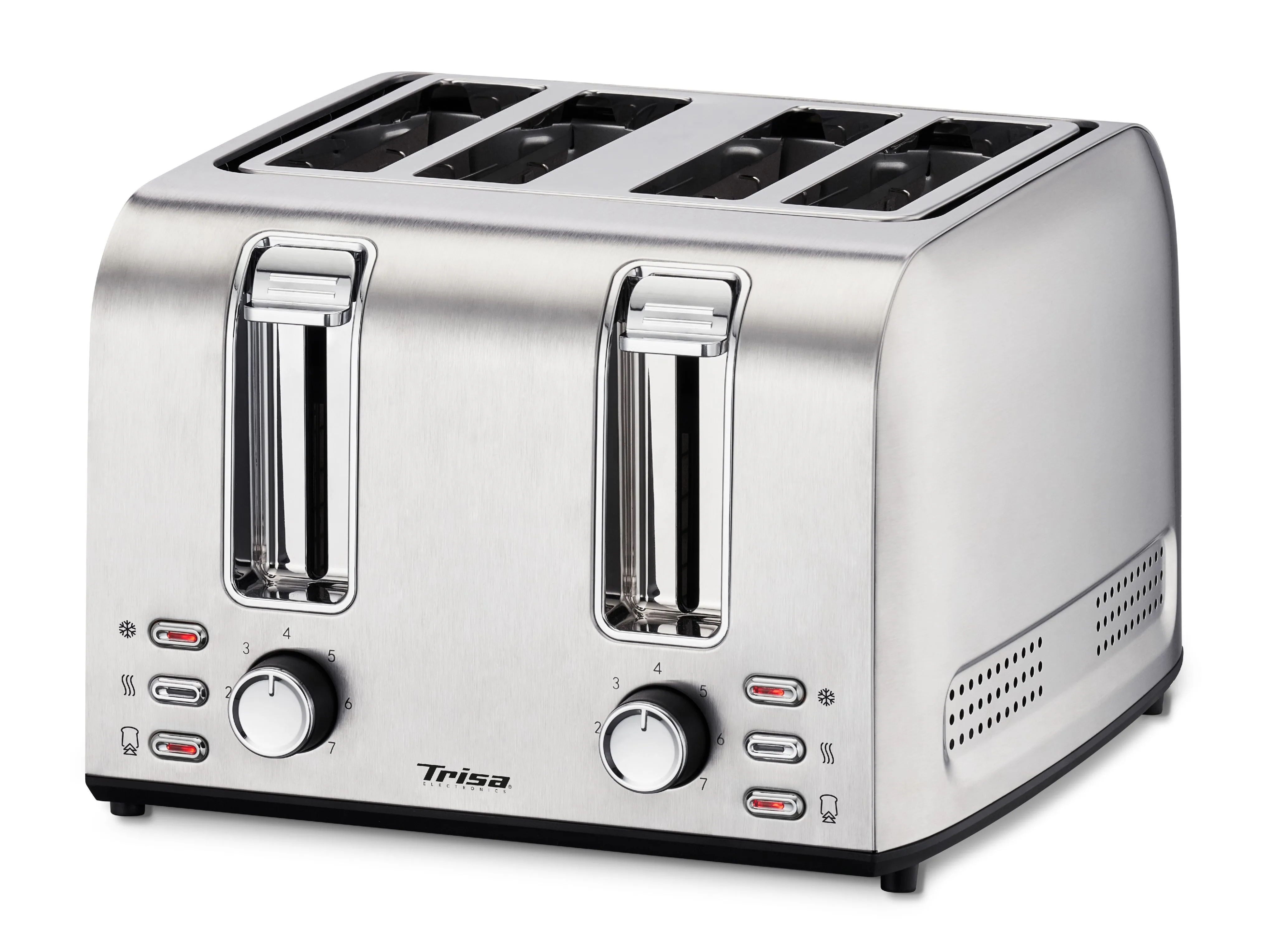 Trisa Toaster 4 Slice, 1500 Watts, Stainless Steel