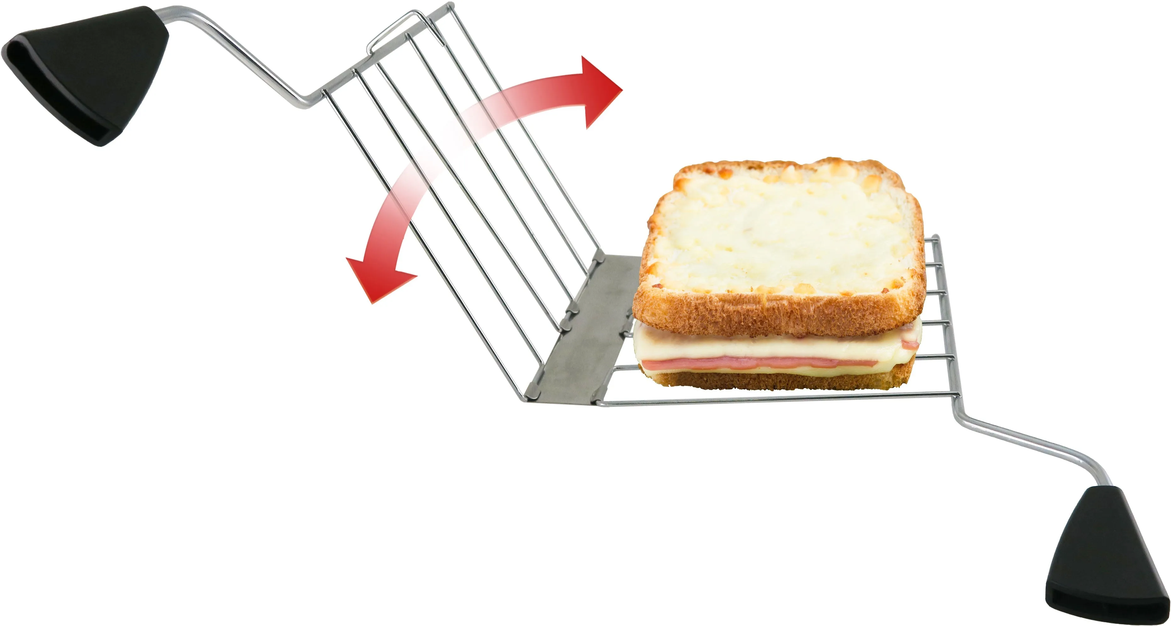 Trisa Toaster Crispy Snack, 600Watts, Silver