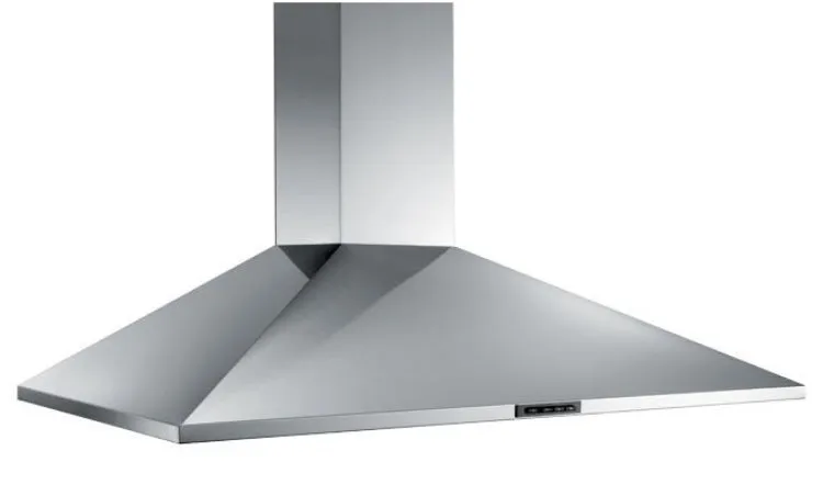 Turboair 90 Cm Hood Black 500 M3 /  Hour 3 Speeds Double Fan